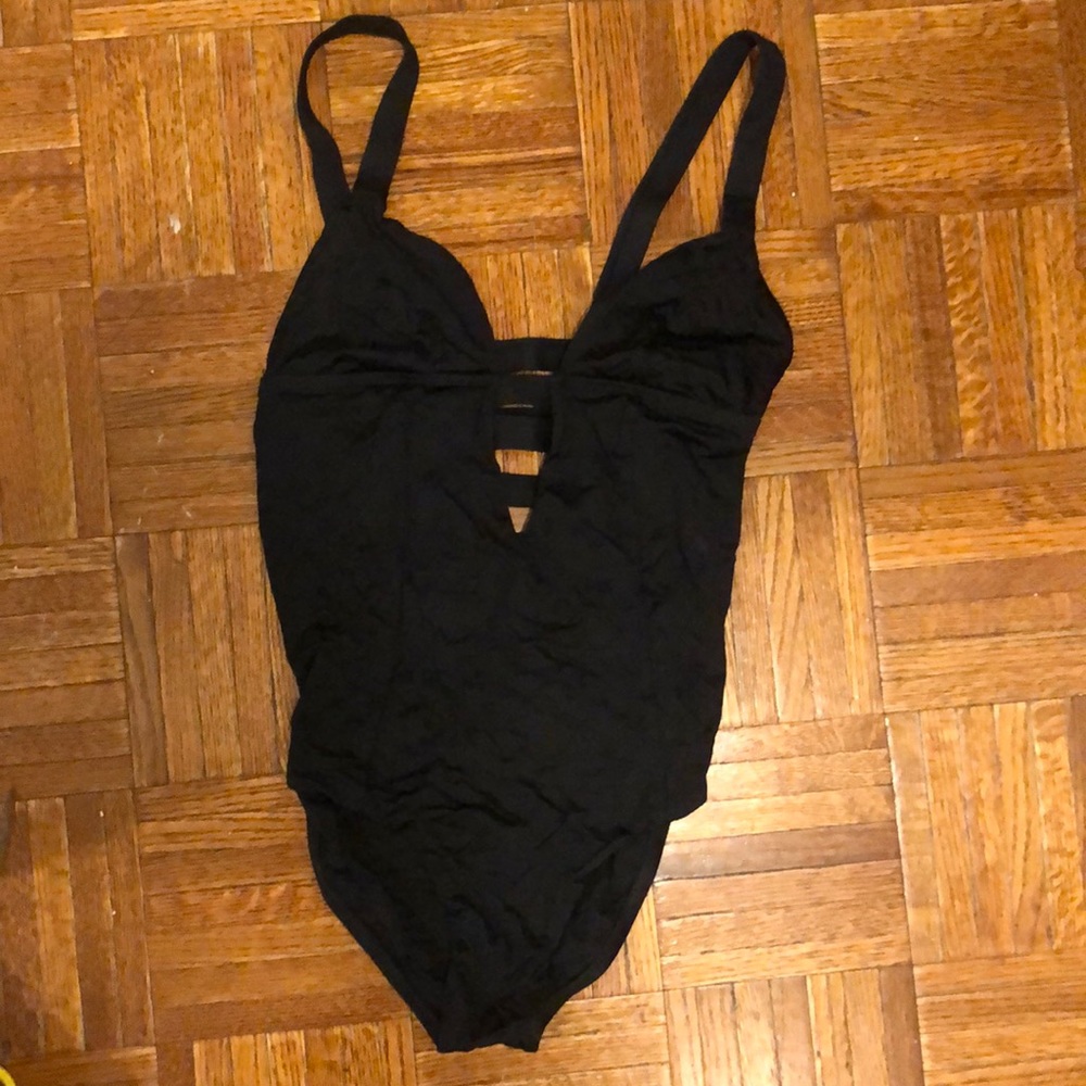 Black one piece